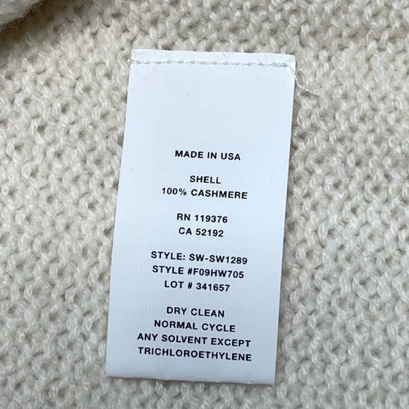 Helmut Lang Cashmere Boxy Croptop Sz: Medium - Picture 6 of 9